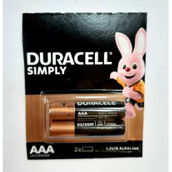 Батарейка DURACELL Turbo LR03 AAА, ЦІНА ЗА УП. 2 ШТ арт: 145771