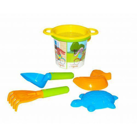 Набір для піску "Прованс" 6 ел., з термонаклейкою, 19*14см, TM Wader  арт: 39505