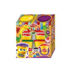 Набор Тесто для лепки Master Do, рус., 4 цвета, 50г, в коробке 11х11х5,5см, Danko Toys (TMDB-01-03) 