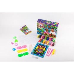 Набор Тесто для лепки Master Do, укр., 18 цветов, 360г, в коробке 27х7х19см, Danko Toys (TMD-03-05U) 