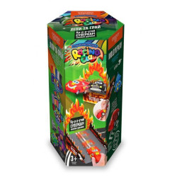 Повітряний пластилін Racing clay 1, укр., в коробці 19х10х11см, Danko Toys (CLRC-01-01U) 