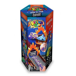 Повітряний пластилін Racing clay 2, укр., в коробці 9х10х11см, Danko Toys (CLRC-01-02U) 