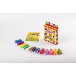 Набор Тесто для лепки Master Do, рус., 12 цветов, в коробке 16х12х2см, Danko Toys (TMD-02-03) 