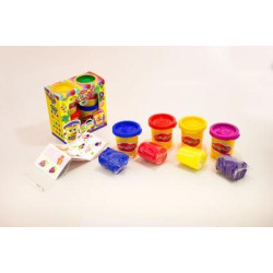 Набір Тісто для ліплення Master Do, укр., 50г, в коробці 11х11х6см, Danko Toys (TMDB-01-03U) 