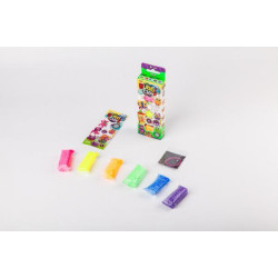Набір Кульковий пластилін BUBBLE CLAY, рус., в коробці 19х6х2см, Danko Toys (BBC-01-01,02) 