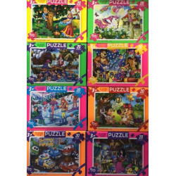Пазли тб. 20 ел., ЦІНА ЗА УП. 32ШТ Danko Toys (C20)