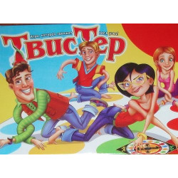 Гра підлогова "Твістер", кор. 29*39*5см