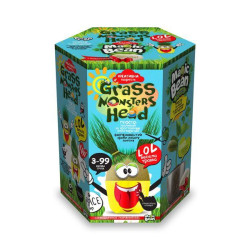 Трав'янчик Grass monsters head Весела трава, укр., кор. 14*11*10см