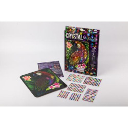 Картина из камней и страз Crystal mosaic, в коробке 30х21см, Danko Toys (CRM-01-10) 