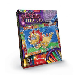 Картина з блискіток Glitter Decor, в коробці 27х20х3см, Danko Toys (GD-01-02) 