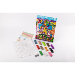 Набір для малювання піском Sand Art Фреска із піску серія 1/5, в коробці 30х21см, Danko Toys (SA-01-05) 