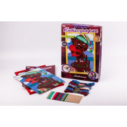 Набор для вышивания Ниткография, в коробке 25х36х3см, Danko Toys (NG-01-09) 