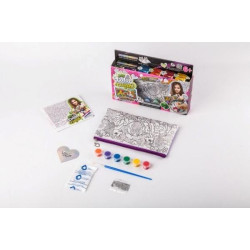Сумка-розмальовка My Color Clutch клатч-пенал, в коробці 22х15х3см, Danko Toys (CCL-01-01) 