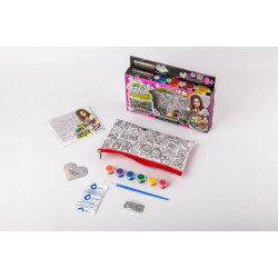 Сумка-розмальовка My Color Clutch клатч-пенал, в коробці 22х15х3см, Danko Toys (CCL-01-02) 