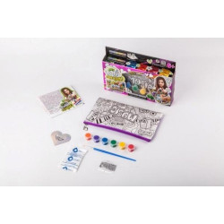 Сумка-розмальовка My Color Clutch клатч-пенал, в коробці 22х15х3см, Danko Toys (CCL-01-03) 