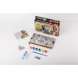 Сумка-розмальовка My Color Clutch клатч-пенал, фломастери, в коробці 22х15х3см, Danko Toys (CCL-01-08) 