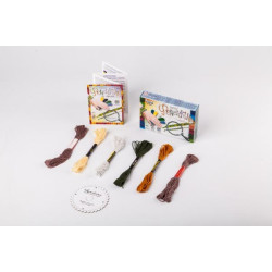 Изготовление браслетов Фенечки из мулине, в коробке 13,5х9х2,5см, Danko Toys (FIM-01-02) 
