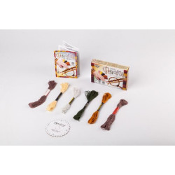 Изготовление браслетов Фенечки с мулине, в коробке 13,5х9х2,5см, Danko Toys (FIM-01-05) 