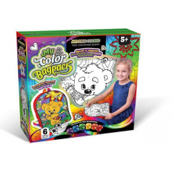 Сумка-раскраска My Color BagPack рюкзачек-раскраска, в коробке, Danko Toys (CBP-01-04) 