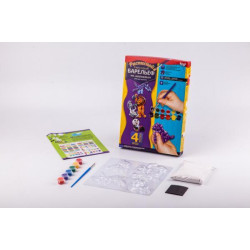 Розпис гіпсу Барельєф на магнітах 3, малий, в коробці 28х19х4см, Danko Toys (РГБ-02-03) 