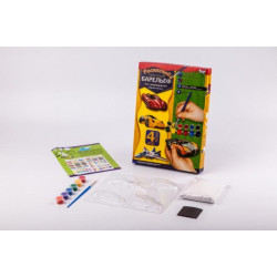 Розпис гіпсу Барельєф на магнітах 7, малий, в коробці 28х19х4см, Danko Toys (РГБ-02-07) 