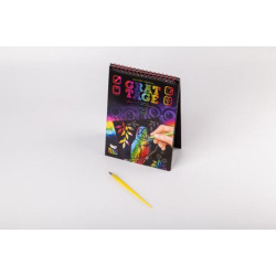 Гравюра Grattage больш., укр., в пакете 27х15см, Danko Toys (GRT-01-02) 