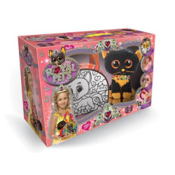 Сумка-розмальовка ROYAL PET'S сумочка з іграшкою, укр., , Danko Toys (RP-01-01U) 