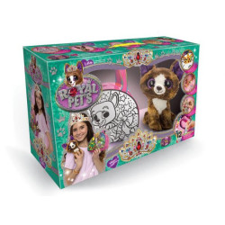 Сумка-розмальовка ROYAL PET'S сумочка з іграшкою, укр., , Danko Toys (RP-01-07U) 