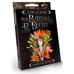 Карточная игра "The Royal Bluff", укр., 42 карты, в кор. 13*9*2см