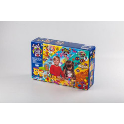 Набор для творчества Big Creative Box 4 в 1, укр., в коробке 34х23х9см, Danko Toys (BCRB-01-01U) 