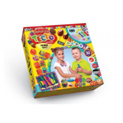 Набор Тесто для лепки Master Do 1, Совы, Динозавры, 30 цветов, 20г, в коробке, Danko Toys (TMD-03-02) 
