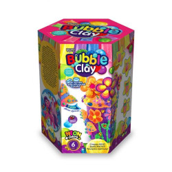 Набір Кульковий пластилін BUBBLE CLAY Ваза, укр., в коробці 4х10х10см, Danko Toys (BBC-V-01...4) 