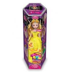 Повітряний пластилін Princess doll 2 вел., рус., в коробці 26х11х10см, Danko Toys (CLPD-01-02) 