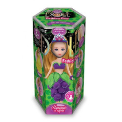 Повітряний пластилін Princess doll 2 мал., рус., легкий, застигаючий, в коробці 20х11х10см, Danko Toys (CLPD-02-02) 