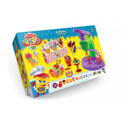Набор Тесто для лепки Master Do Фабрика мороженного, укр., в брикетах 34х23х8см, Danko Toys (TMD-06-01U)