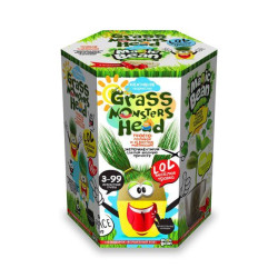 Трав'янчик Grass monsters head Весела трава, рос., Кор. 14*11*10см