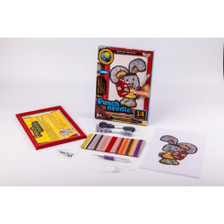 Набір для творчості Punch needle килимова вишивка, в коробці 20х26х2см, Danko Toys (PN-01-10) 