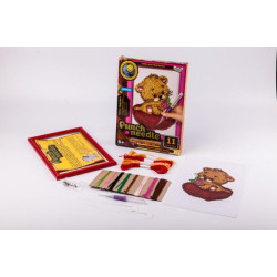 Набор для творчества Punch needle ковровая вышивка, в коробке 20х26х2см, Danko Toys (PN-01-02) 