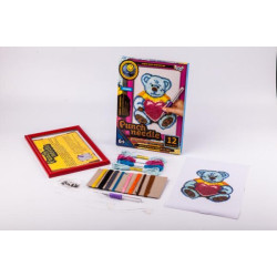 Набір для творчості Punch needle килимова вишивка, в коробці 20х26х2см, Danko Toys (PN-01-06) 