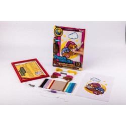 Набір для творчості Punch needle килимова вишивка, в коробці 20х26х2см, Danko Toys (PN-01-09) 