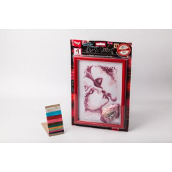 Вишивка хрестиком Cross stitch на канві 12, на планшеті 41,5х27х3см, Danko Toys (VKB-01-12) 