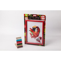 Вишивка хрестиком Cross stitch на канві 14, на планшеті 41,5х27х3см, Danko Toys (VKB-01-14) 
