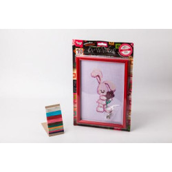 Вишивка хрестиком Cross stitch на канві 5, на планшеті 41,5х27х3см, Danko Toys (VKB-01-05) 