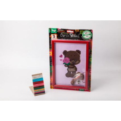 Вишивка хрестиком Cross stitch на канві 6, на планшеті 41,5х27х3см, Danko Toys (VKB-01-06) 
