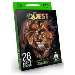 Карточная квест-игра "BEST QUEST", рус., 28 карт ключей, в кор. 13*9см