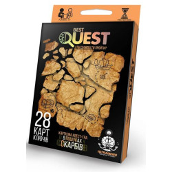 Карточная квест-игра "BEST QUEST", рус., 28 карт ключей, в кор. 13*9*2см