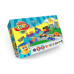 Набор Тесто для лепки Master Do 2, 4 ТЕМЫ, укр., в коробке 26,4х19х7,2см, Danko Toys (TMD-07-02U) 