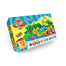 Набор Тесто для лепки Master Do 3, 4 ТЕМЫ, укр., в коробке 26,4х19х7,2см, Danko Toys (TMD-07-03U) 