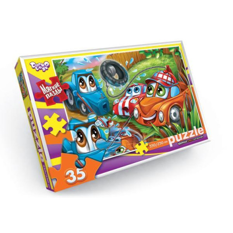 Пазли м'які. 35 ел., серія 9, вигляд 10, кор. 28*19*3см