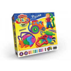 Набор Тесто для лепки Master Do 1, пазлы, укр., в коробке 18,5х18,5х4см, Danko Toys (TMD-11-01U) 